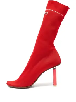 VETEMENTS: Красные ботинки 