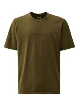 C.P. Company: Зелёная футболка 