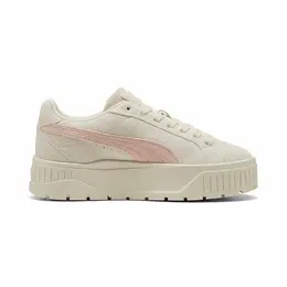 PUMA: Бежевые кеды 