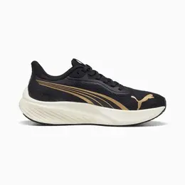 PUMA: Чёрные кроссовки 