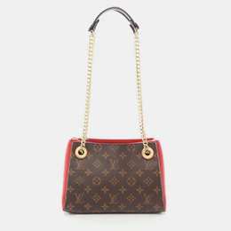 Louis Vuitton: Коричневая сумка 