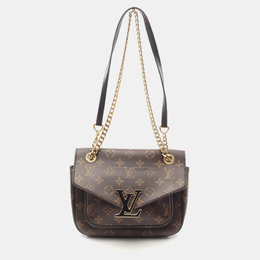 Louis Vuitton: Коричневая сумка 