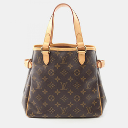 Louis Vuitton: Коричневая сумка-шоппер 
