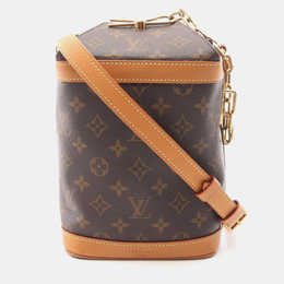 Louis Vuitton: Коричневая сумка 