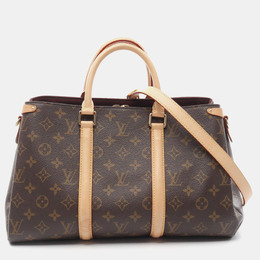 Louis Vuitton: Коричневая сумка 