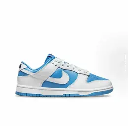 NIKE: Голубые кроссовки  Dunk Low