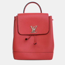 Louis Vuitton: Красный рюкзак 