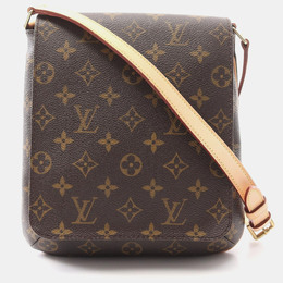 Louis Vuitton: Коричневая сумка  Musette