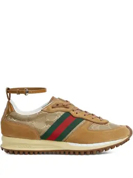 Gucci: Бежевые кроссовки 