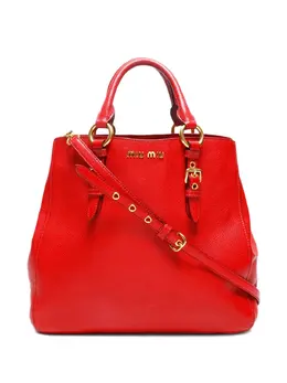 Prada Pre-Owned: Красная сумка-шоппер 