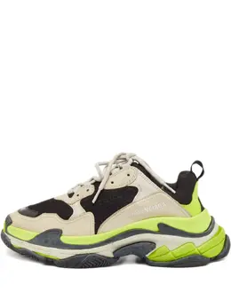 Balenciaga Pre-Owned: Бежевые кроссовки 