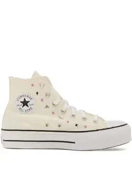 Converse: Светлые кроссовки 