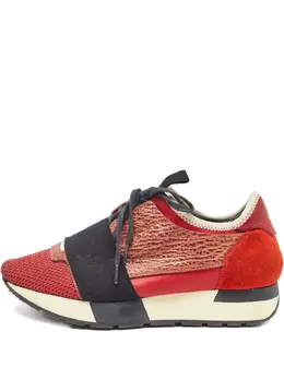 Balenciaga Pre-Owned: Красные кроссовки 
