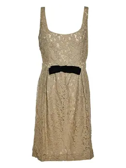 Moschino Pre-Owned: Кружевное платье 