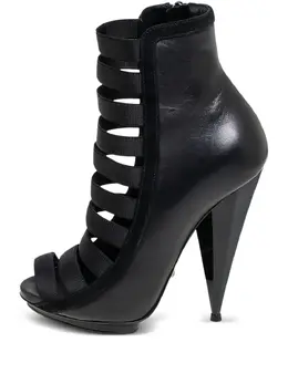 Gucci Pre-Owned: Чёрные ботинки 