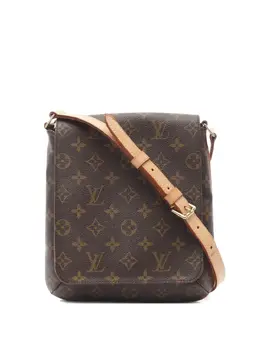 Louis Vuitton Pre-Owned: Коричневая сумка 