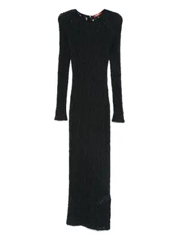 Max Mara: Платье с длинным рукавом 