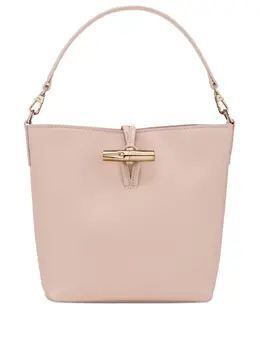 Longchamp: Светлая сумка  Roseau