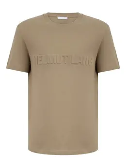Helmut Lang: Бежевая футболка 