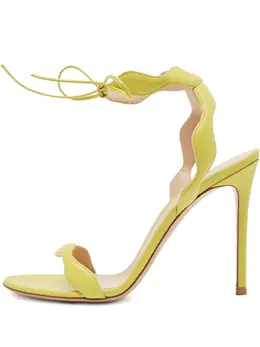 Gianvito Rossi: Зелёные сандалии 