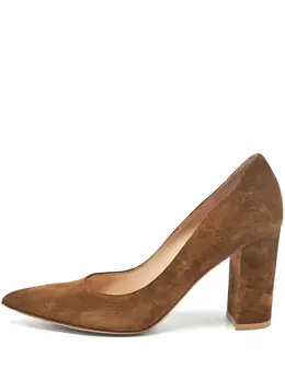 Gianvito Rossi: Коричневые туфли 