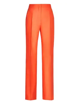 Max Mara: Оранжевые брюки 