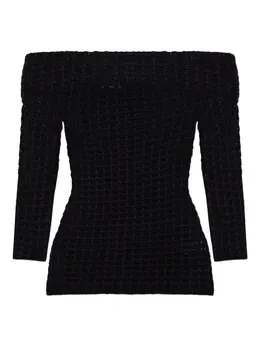ISABEL MARANT: Топ с открытыми плечами 
