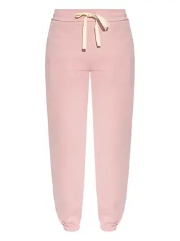 Jil Sander: Розовые брюки  Drawstring