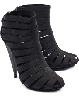Gucci Pre-Owned: Чёрные ботинки 