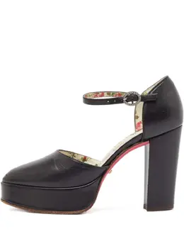 Gucci Pre-Owned: Чёрные туфли 