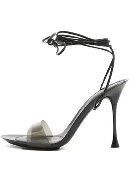Gianvito Rossi: Чёрные сандалии 