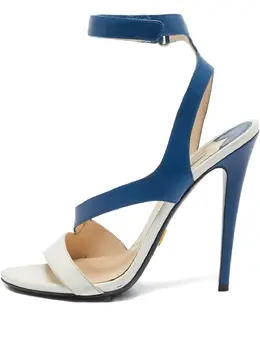 Prada Pre-Owned: Голубые сандалии 