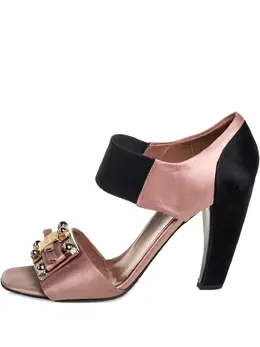 Prada Pre-Owned: Бежевые босоножки 