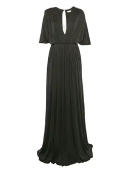 Elisabetta Franchi: Платье с v-образным вырезом 