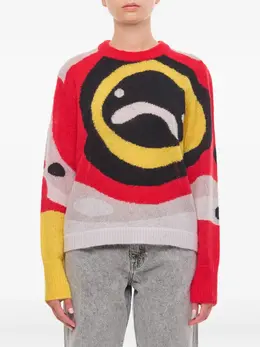 Charles Jeffrey Loverboy: Свитер с абстрактным принтом 