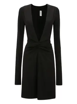 Victoria Beckham: Платье с длинным рукавом 
