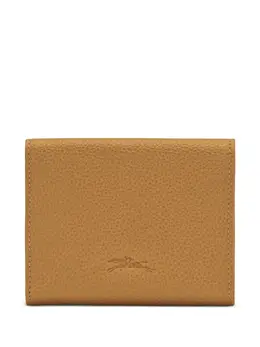 Longchamp: Коричневый картхолдер 