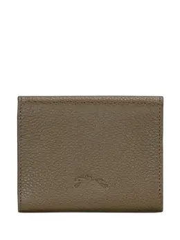 Longchamp: Зелёный картхолдер 