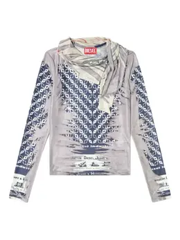 Diesel: Розовая футболка 