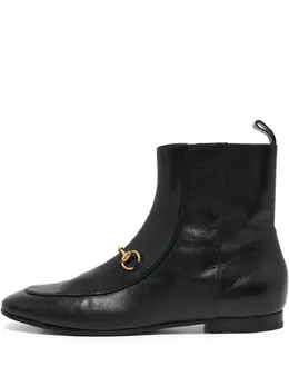 Gucci Pre-Owned: Чёрные ботинки 