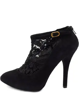 Dolce & Gabbana Pre-Owned: Чёрные ботинки 
