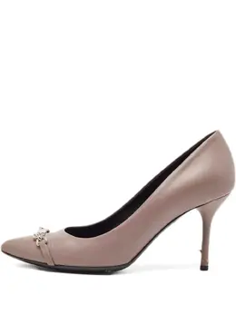 Gucci Pre-Owned: Фиолетовые туфли 