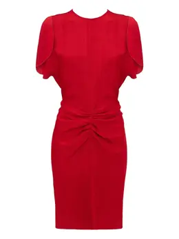 Victoria Beckham: Платье с рукавами-фонариками 