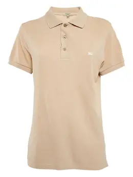 Burberry Pre-Owned: Бежевое поло 