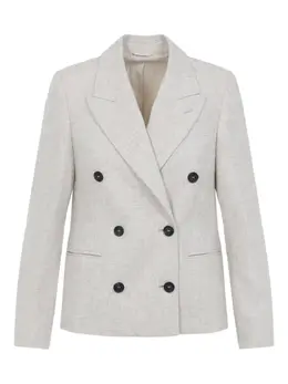 Brunello Cucinelli: Двубортный жакет 