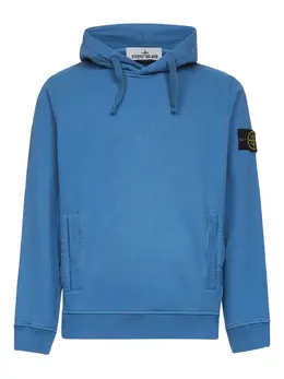 Stone Island: Голубая толстовка 