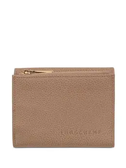 Longchamp: Бежевый картхолдер 