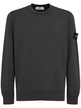 STONE ISLAND: Хлопковый свитшот 