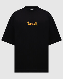Vetements: Чёрная футболка 