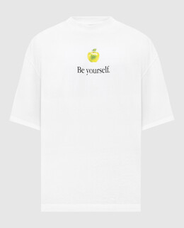 Vetements: Белая футболка 